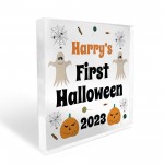 Personalised My First Halloween Gift Halloween Decoration Baby