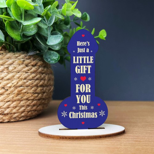 Funny Christmas Gift For Her Novelty Wood Plaque Gift For Friend