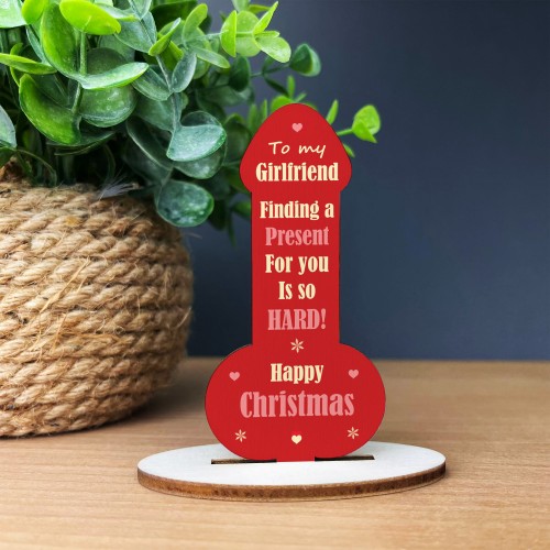 Funny Girlfriend Plaque Gifts For Christmas Rude Girlfriend Gift