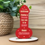 Funny Girlfriend Plaque Gifts For Christmas Rude Girlfriend Gift