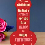 Funny Girlfriend Plaque Gifts For Christmas Rude Girlfriend Gift