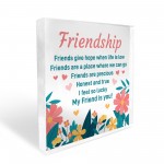 Friendship Sign Poem Friendship Gifts Best Friend Gifts