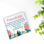 Friendship Sign Poem Friendship Gifts Best Friend Gifts