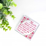 Mum Gift For Christmas Birthday Acrylic Block Mum Gifts