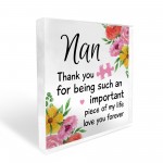 Gifts for Nan Acrylic Block Mum Gifts Nan Birthday Gifts Ideas