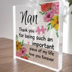 Gifts for Nan Acrylic Block Mum Gifts Nan Birthday Gifts Ideas