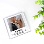 Marriage Sign Personalised Wedding Anniversary Gift For Husband