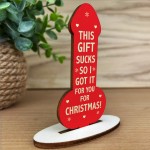 Funny Christmas Secret Santa Stocking Filler Joke Gift