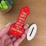 Funny Christmas Secret Santa Stocking Filler Joke Gift