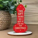 Funny Christmas Secret Santa Stocking Filler Joke Gift