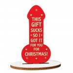 Funny Christmas Secret Santa Stocking Filler Joke Gift