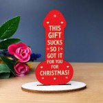 Funny Christmas Secret Santa Stocking Filler Joke Gift