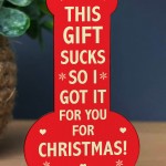 Funny Christmas Secret Santa Stocking Filler Joke Gift