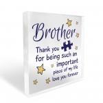 Gifts for Brother Acrylic Block Birthday Gifts Idea Christmas