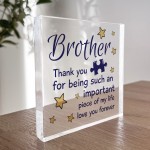 Gifts for Brother Acrylic Block Birthday Gifts Idea Christmas