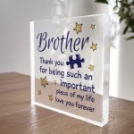 Gifts for Brother Acrylic Block Birthday Gifts Idea Christmas