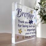 Gifts for Brother Acrylic Block Birthday Gifts Idea Christmas