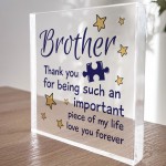 Gifts for Brother Acrylic Block Birthday Gifts Idea Christmas