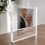 Husband Gift For Birthday Christmas Anniversary Personalised