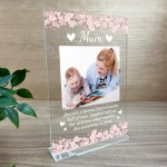 PERSONALISED Mum Photo Plaque Cute Mothers Day Birthday Keepsake