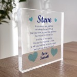 PERSONALISED Will You Walk Me Down The Aisle Dad Mum Brother Son