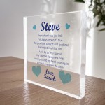 PERSONALISED Will You Walk Me Down The Aisle Dad Mum Brother Son