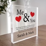 Husband Wife Gift Personalised Block Husband Wife Anniversary