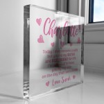 Personalised Maid Of Honour Bridesmaid Gift For Sister Wedding