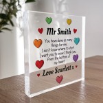 Personalised Teacher Gifts Thank You Gifts For Teacher Assistant