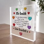 Personalised Teacher Gifts Thank You Gifts For Teacher Assistant