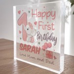 PERSONALISED 1st Birthday Gifts Baby Girl Daughter Grandaughter