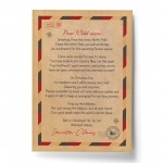 Personalised Letter From Santa Christmas Eve Box Filler Daughter