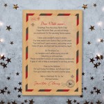 Personalised Letter From Santa Christmas Eve Box Filler Daughter