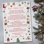 Personalised Santa Letter For Daughter Son Christmas Eve Box