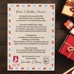 Personalised LETTER FROM SANTA Nice List Christmas Eve Box 