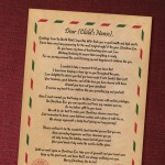 Personalised Letter From Santa Christmas Gifts For Daughter Son