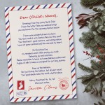 Personalised Letter from Santa Father Christmas Daughter Gift