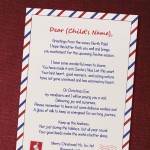 Personalised Letter from Santa Father Christmas Daughter Gift