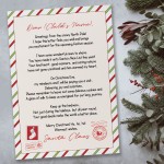 Personalised Letters From Santa Christmas Eve Box Filler