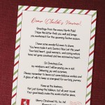 Personalised Letters From Santa Christmas Eve Box Filler