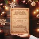 Personalised Letter From Santa Santa Letter Christmas Eve Gift F