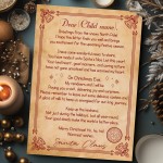 Personalised Letter From Santa Santa Letter Christmas Eve Gift F