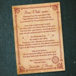 Personalised Letter From Santa Santa Letter Christmas Eve Gift F