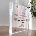 Special Gift For Godmother Acrylic Block Godmother Gifts