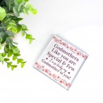 Godmother Gifts Acrylic Plaque Gifts for Godmother