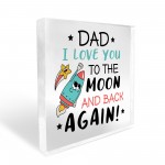 Dad Gifts Freestanding Plaque Gift Christmas Birthday Dad Gifts 