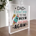 Dad Gifts Freestanding Plaque Gift Christmas Birthday Dad Gifts 