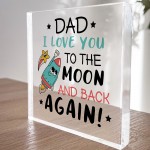 Dad Gifts Freestanding Plaque Gift Christmas Birthday Dad Gifts 