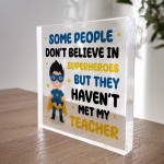 Teacher Gifts For Men Superhero Teacher Gifts For Christmas