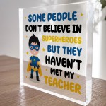 Teacher Gifts For Men Superhero Teacher Gifts For Christmas